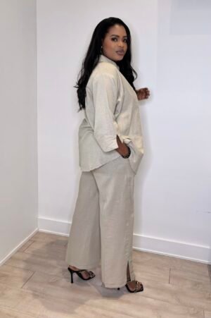 mason de linen sky & sand linen set